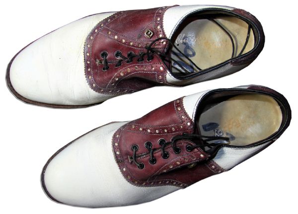 Arthur Ashe's Worn Golf Cleats From His Personal Estate