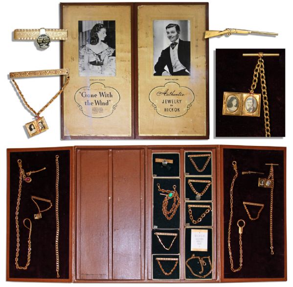 Exceptionally Rare ''Gone With the Wind'' Jewelry Collection Issued to Promote the Film During the 1939 Christmas Season