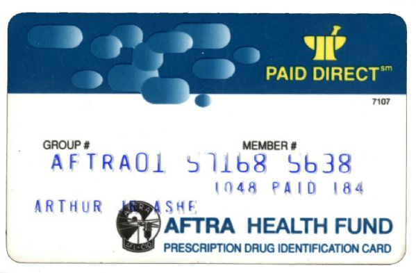Arthur Ashe Health Card