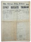 The Most Famous Newspaper Mistake of All Time -- Dewey Defeats Truman