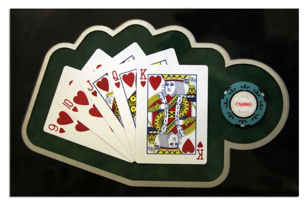 ''Casino Royale'' Screen-Used Props -- Playing Cards & $5,000 Poker Chip