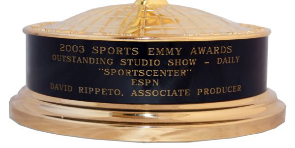 2003 Sports Emmy Award for ESPN's First Proprietary Program, ''SportsCenter''