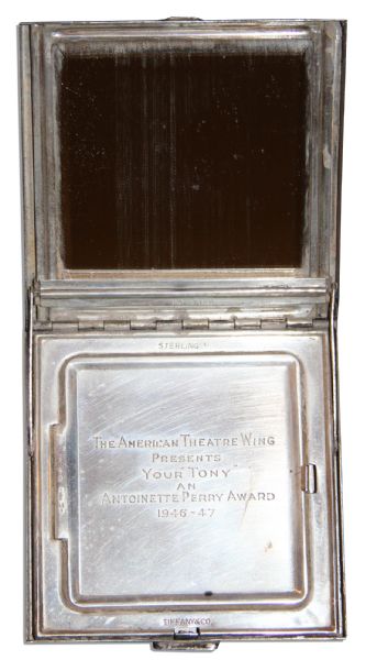 Incredibly Scarce Tony Award From The First-Ever Ceremony -- Awarded to the Legendary Actress Helen Hayes in 1947 for ''Best Actress - Dramatic''