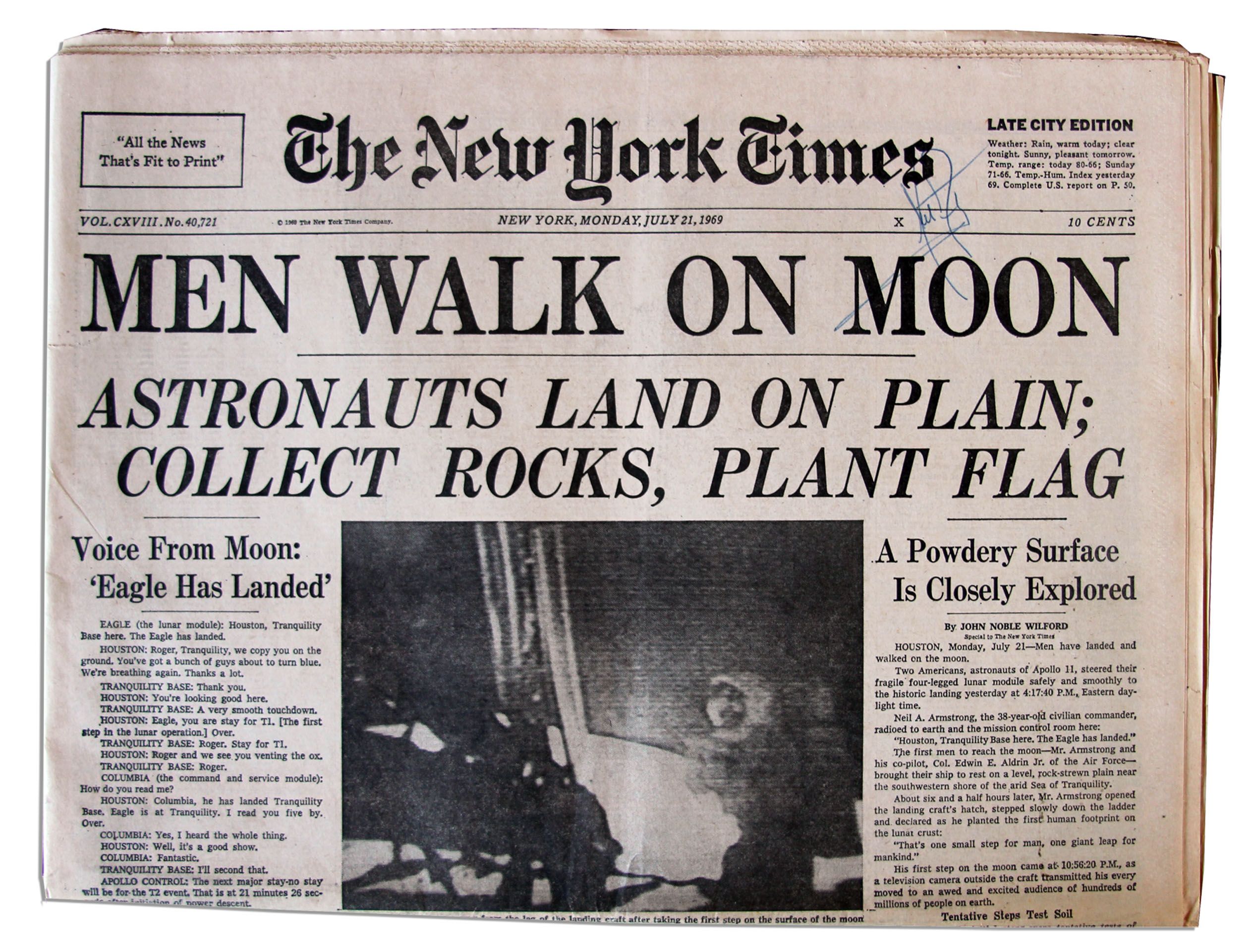 lunar landing article
