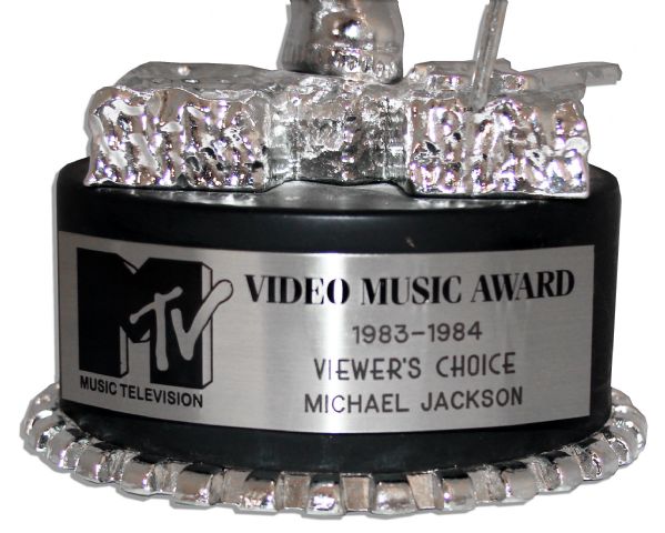 MTV Moonman Award for Michael Jackson's Thriller -- The Most Iconic MTV Award Ever Offered for Sale & From The First Ever MTV Video Music Awards Ceremony in 1984