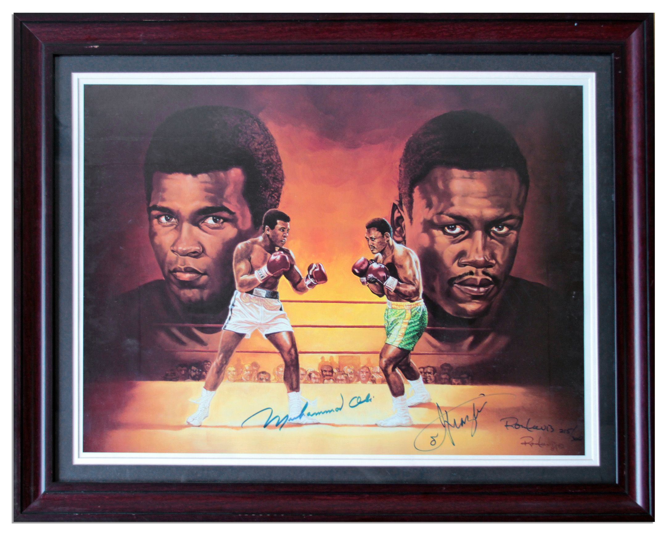 Smokin Joe Frazier Signed 16x20 Photo PSA/DNA COA Muhammad Ali Picture Autograph 