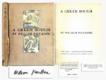 Limited Edition of A Green Bough Signed By William Faulkner -- Rare Copy of Faulkners 2nd Book of Poetry