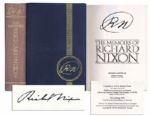 Richard Nixon Signed Book -- The Memoirs of Richard Nixon -- Features His Personal Diary Entries as President