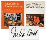 Julia Child & More Company Signed -- ...Everything she demonstrates on her second cooking-for-company television series...