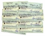 Lot of 10 Checks Signed by Conservative Icon Barry Goldwater -- While Senator of Arizona