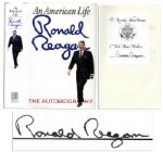 Ronald Reagan Signs His Autobiography, An American Life