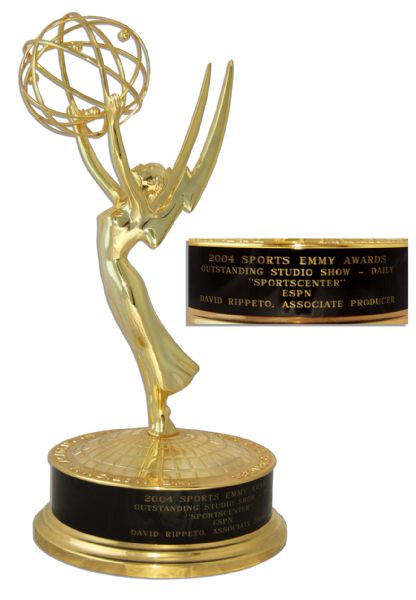 Emmy Award Presented at the 2004 Sports Emmys for ''SportsCenter'' on ESPN -- Fine Condition