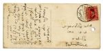 Golda Meir Autograph Note Signed Upon a Postcard to Recipient in Palestine