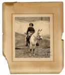Buffalo Bill Cody Signed Photo -- Original 1900s Photo With Exceptional Sharp Contrast