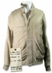 Tim McGraw Screen-Worn Suede Bomber Jacket From The Blind Side
