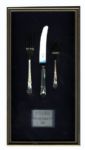 Screen-Used Flatware From the 1997 Blockbuster Film, Titanic -- With a COA From 20th Century Fox