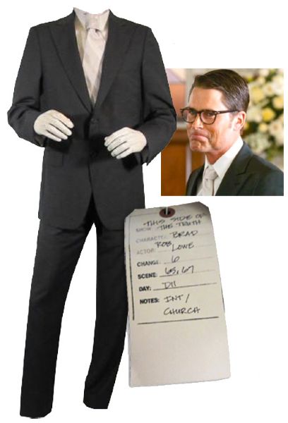 Rob Lowe Screen-Worn Prada Suit From His Comedy Film ''The Invention of Lying''