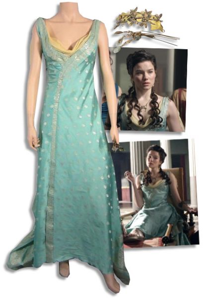 Hanna Mangan-Lawrence Screen-Worn Costume From the Hit Show ''Spartacus''