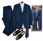 Matt Damon Screen-Worn Wardrobe From The Adjustment Bureau -- His Critically Acclaimed Thriller Based on a Story by Philip K. Dick