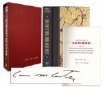 Gorgeous Signed Limited Edition of Cormack McCarthys No Country For Old Men -- The Novel That Inspired 2007s Best Picture -- Fine