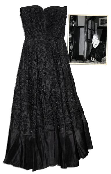 Madonna Ball Couture Gown Worn in the Famous 1986 LIFE Magazine Photo Shoot With Bruce Weber