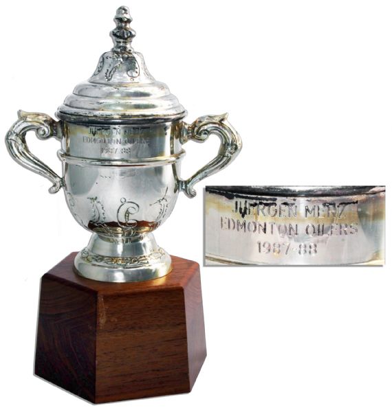 NHL Campbell Bowl Trophy Cup From the 1987-88 Championship -- Won by the Edmonton Oilers During Their ''Dynasty Years''
