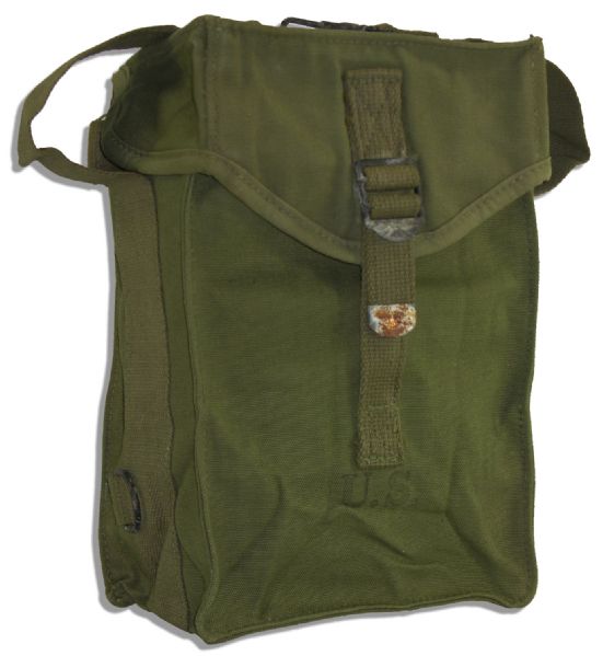 John Wayne Used Ammo Bag From Production of ''The Green Berets'' -- From His Personal Estate