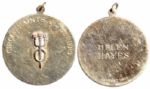 Helen Hayes Medal From the Circus Saints and Sinners Organization -- Made of 14K Gold & Diamonds