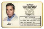ID Prop Used in Production of 2012s Most Watched Television Show in the World, CSI: Crime Scene Investigation  -- Lead Character Gil Grissoms ID Card