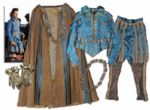 Orlando Bloom Screen-Worn Costume From Swashbuckling Classic The Three Musketeers -- Very Ornate Hero Costume From Film