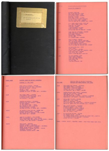 Captain Kangaroo List of Records Used on Show During the 1955-1957 Seasons