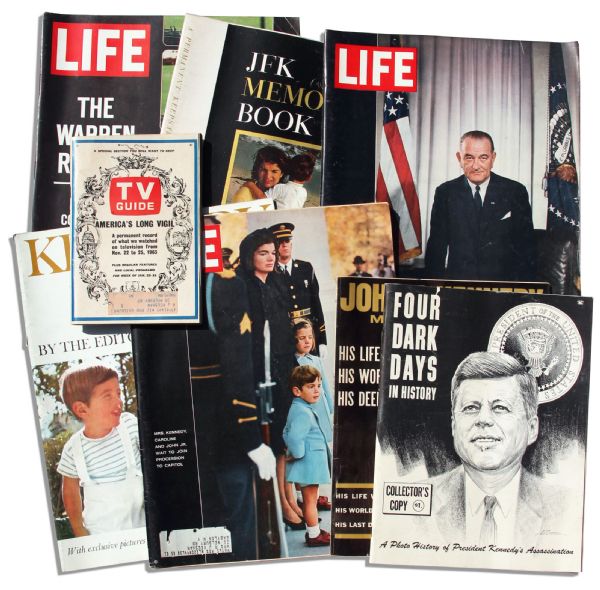 JFK Assassination Magazines From Bob Keeshan's Personal Collection