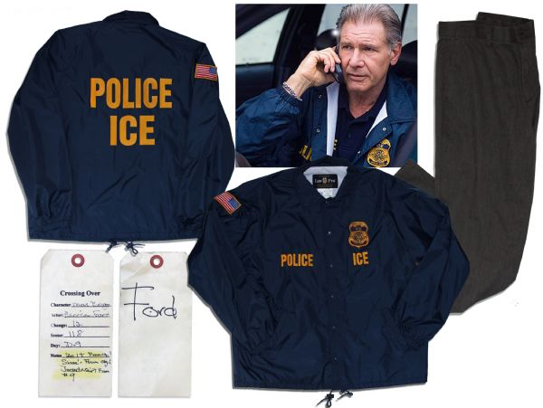 Harrison Ford Screen-Worn Jacket & Pants From 2009 Drama ''Crossing Over''
