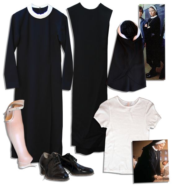Jodie Foster Screen-Worn Nun Wardrobe From Comedy ''The Dangerous Lives of Altar Boys''
