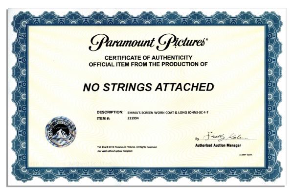 Natalie Portman Screen-Worn Wardrobe From ''No Strings Attached''