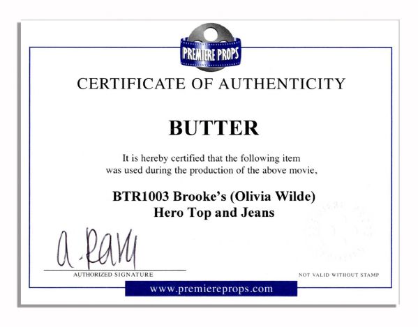Olivia Wilde Screen-Worn Wardrobe From 2011 Comedy ''Butter''