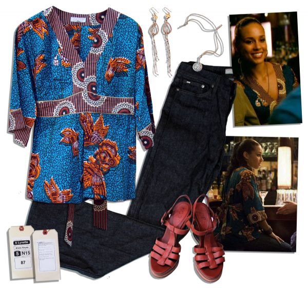 Alicia Keys Screen-Worn Outfit From ''The Nanny Diaries''