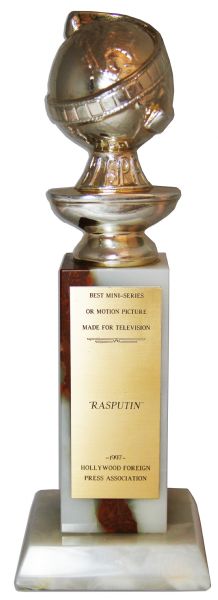 Movie of the Week Golden Globe Award for 1997 TV Miniseries ''The Rasputin''