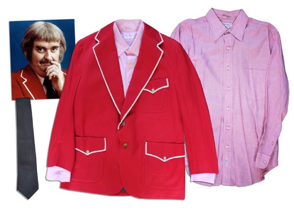 Captain Kangaroo Iconic Red Jacket Costume From the First Year That the Captain Wore Red -- Made by John F. Kennedy's Tailor for the 1971 Season