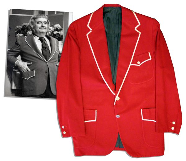 Iconic Captain Kangaroo Screen-worn Red Jacket From Its Debut in 1971