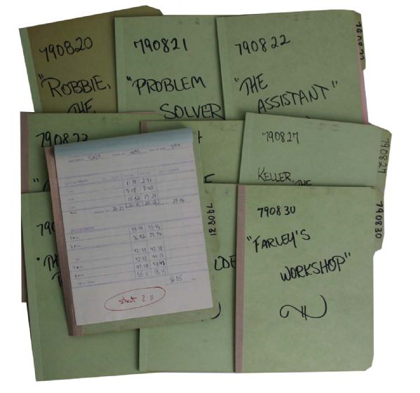 Vast Archive of Captain Kangaroo Production Documents From the 1979 Season
