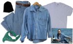 Academy Award-Winner Richard Dreyfuss Screen-Worn Wardrobe From the Hit Piranha 3D -- Levi Strauss Jeans & Levis Shirt