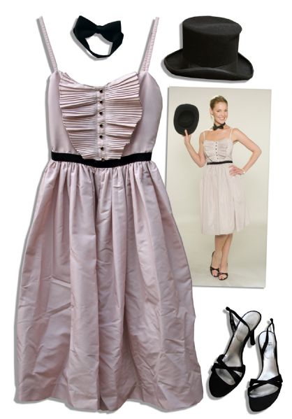 Katherine Heigl Screen-Worn Costume From the Hit 2008 Romantic Comedy ''27 Dresses'' -- One of Her Many Bridesmaid Dresses in the Film