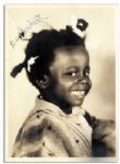 Our Gang Child Actor William Thomas Photo Signed as Buckwheat