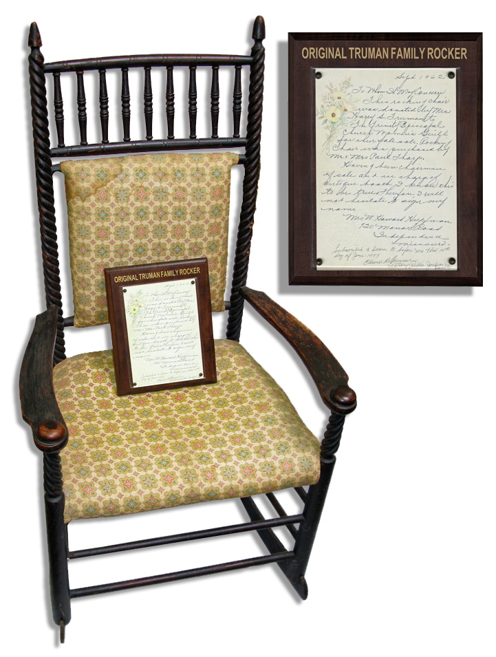 Harry Truman Memorabilia Harry Truman's Rocking Chair
