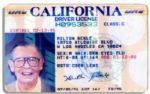 Milton Berles Drivers License