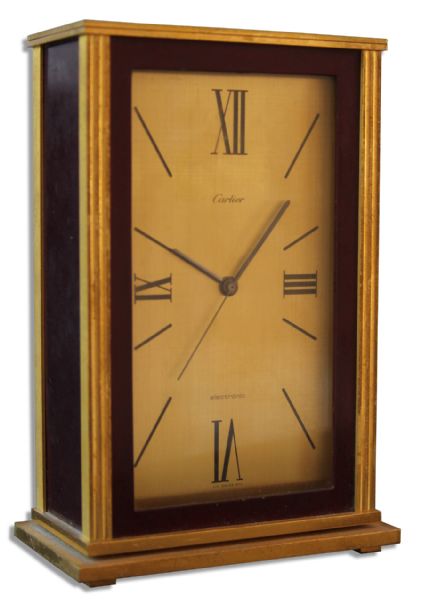 Milton Berle Cartier Clock