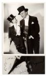 Edgar Bergen & Charlie McCarthy 8 x 10 Photo Signed