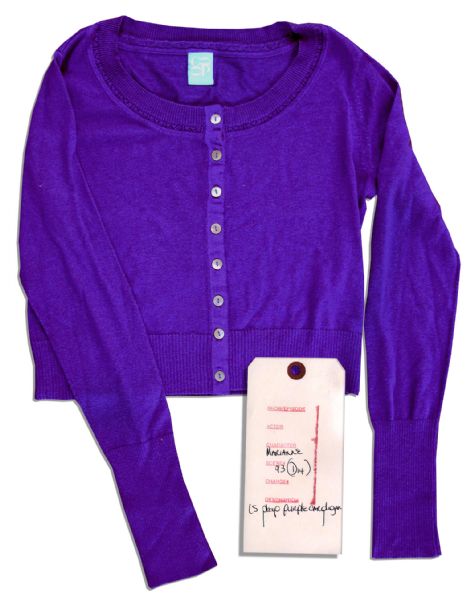 Amanda Bynes Screen-Worn Sweater From the 2010 Teen Comedy ''Easy A''