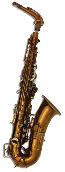 Charlie Parker's Very Own Saxophone -- Aristocrat Model by Buescher Owned & Played by The Beloved Jazz Legend